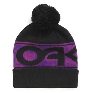 NWT OAKLEY Unisex Wanderlust Fold Over Cuff Soft Knit Pom Beanie Winter Hat